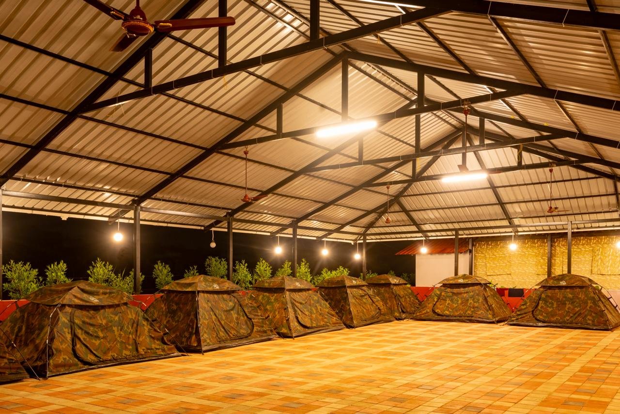 dandeli jungle camping tent